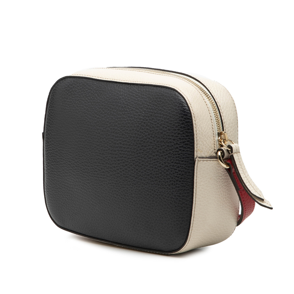 Pre-Loved Gucci Small Tricolor Leather Soho Disco Crossbody - Picture 2 of 7